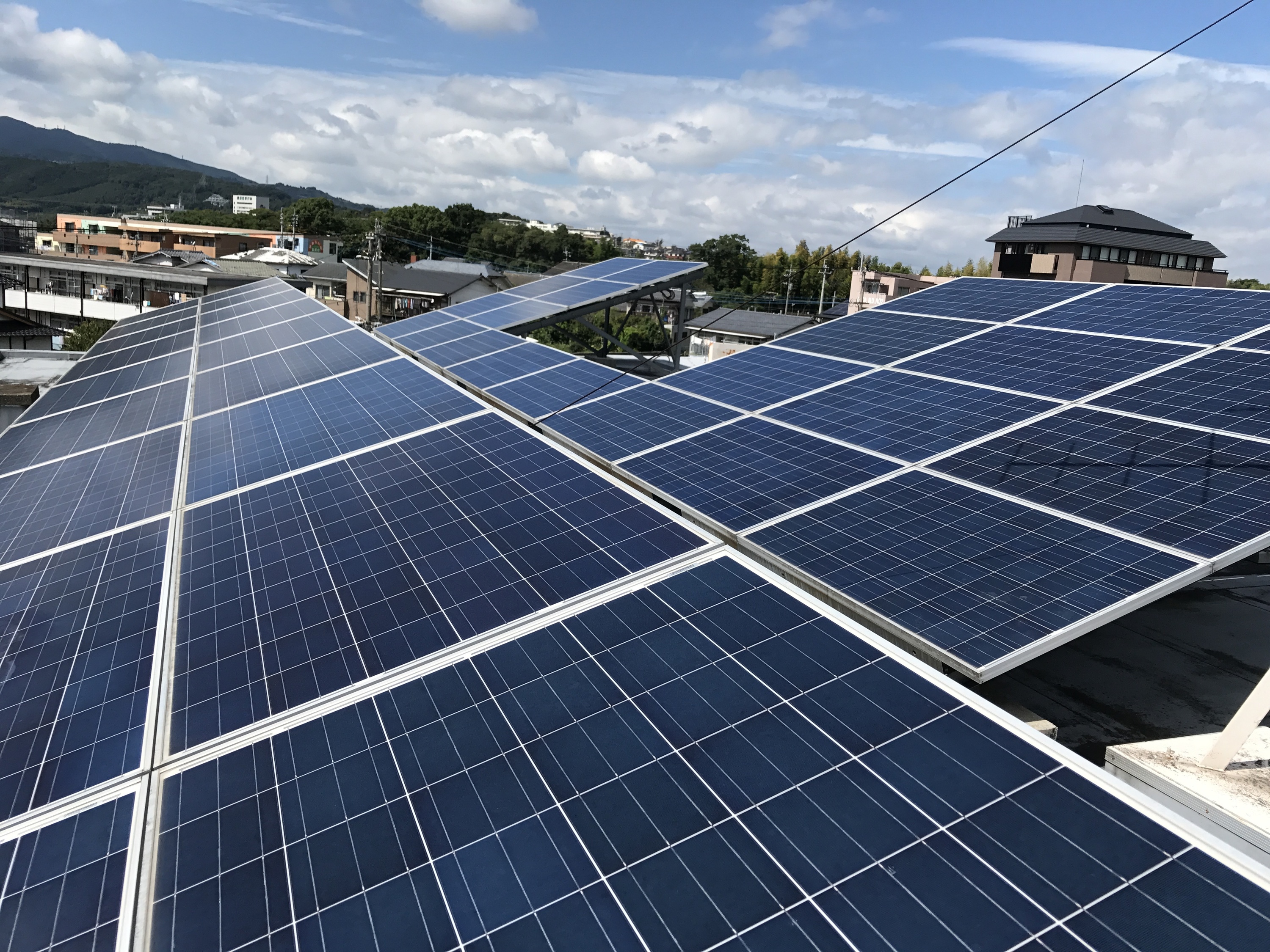 ソーラーパネル設置例